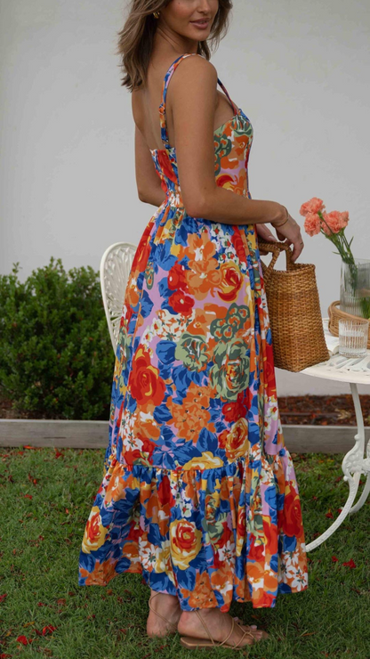 VERONICA™ | FLORAL MAXI DRESS