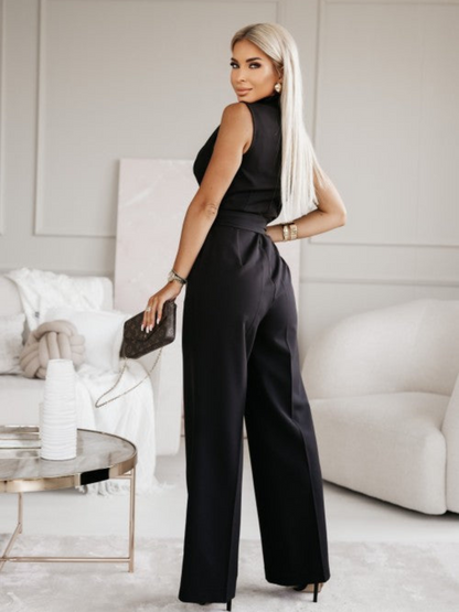 ANDREA™ | SLEEVELESS JUMPSUIT