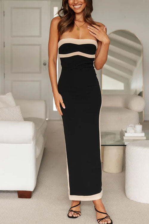 BLYTHE™ | STRAPLESS FITTED DRESS