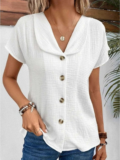 LIVIA™ |  V-NECK BLOUSE