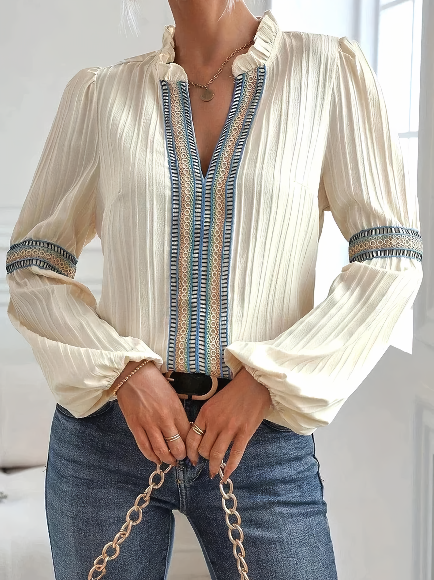 CAMILLE™ | ELEGANT SUMMER BLOUSE