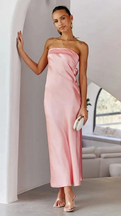 ISHNA™ | ELEGANT STRAPLESS DRESS