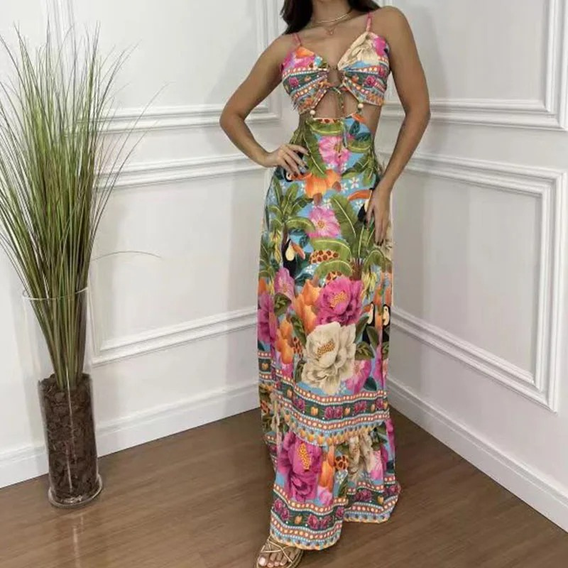 ISLA™ | TROPICAL MAXI DRESS