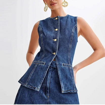 ALYSSA™ | 2-PIECE DENIM SET