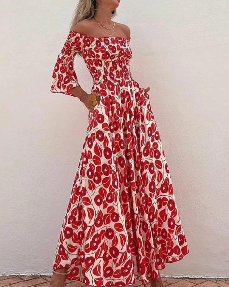 HAISLEY™ | MAXI DRESS WITH FLORAL PRINT