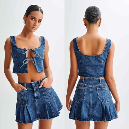 GRACE™ | 2-PIECE DENIM SET