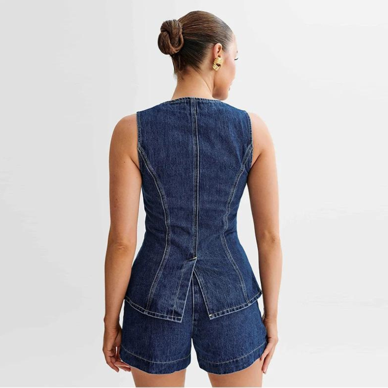 ALYSSA™ | 2-PIECE DENIM SET