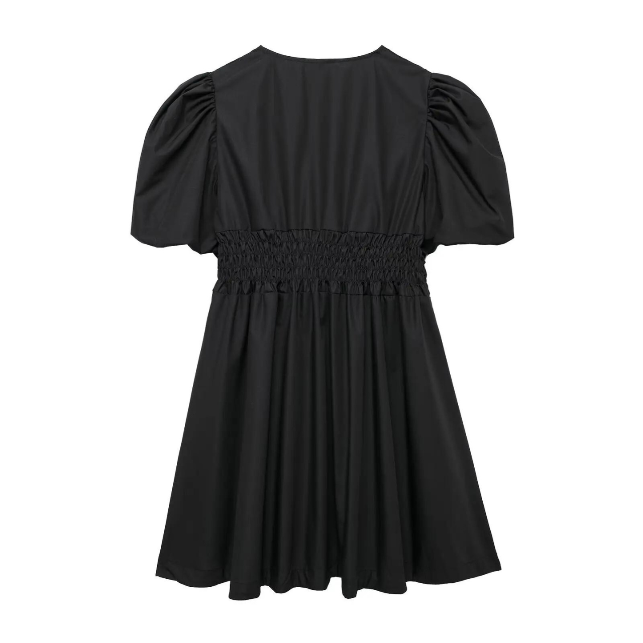 FAYE™ | MINI DRESS WITH PUFF SLEEVES