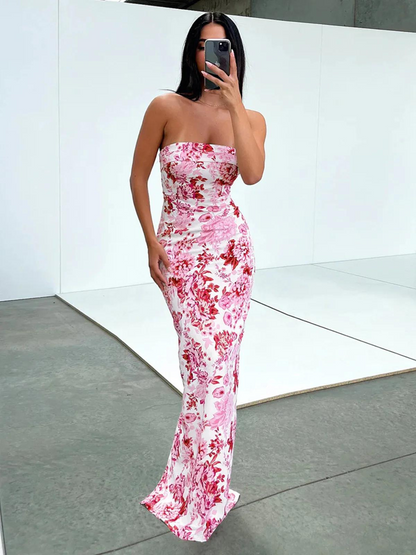 CANDY™ | STRAPLESS MAXI DRESS