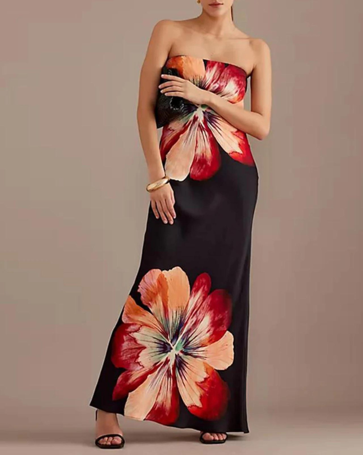 NYLA™ | FLORAL PRINT MAXI DRESS