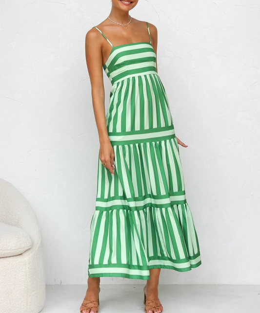 JULIANA™ | STRIPED MAXI DRESS