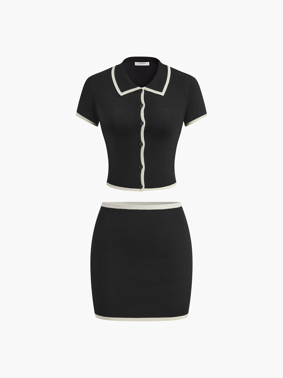 RUTH™ | BLOUSE AND MINI SKIRT SET