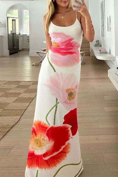 ROSSA™ | FLORAL MAXI DRESS