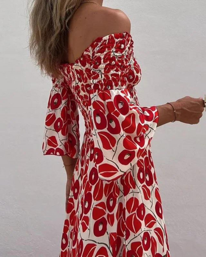 HAISLEY™ | MAXI DRESS WITH FLORAL PRINT