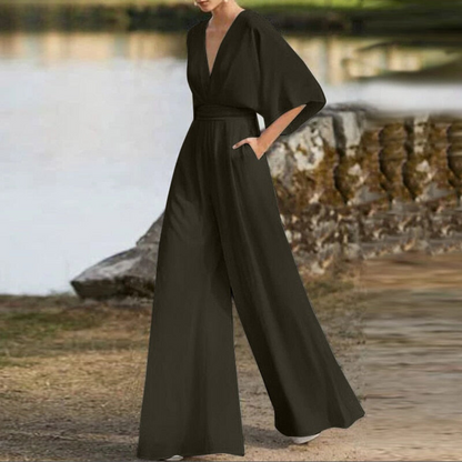 ABIGAIL™ | ELEGANT JUMPSUIT WITH V-NECK