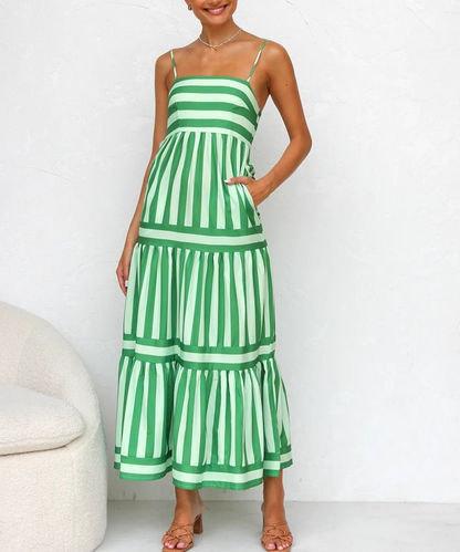 JULIANA™ | STRIPED MAXI DRESS