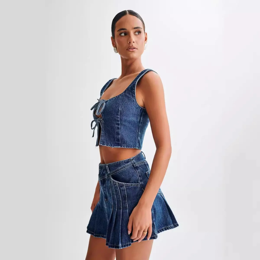 GRACE™ | 2-PIECE DENIM SET