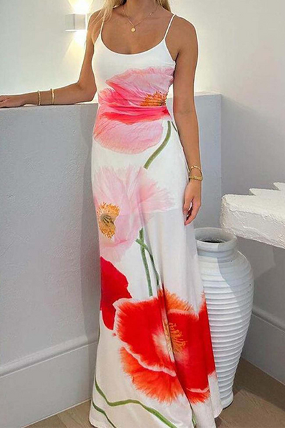 ROSSA™ | FLORAL MAXI DRESS