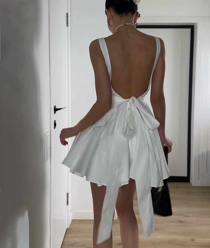 SHIVANI™ | BACKLESS MINI DRESS