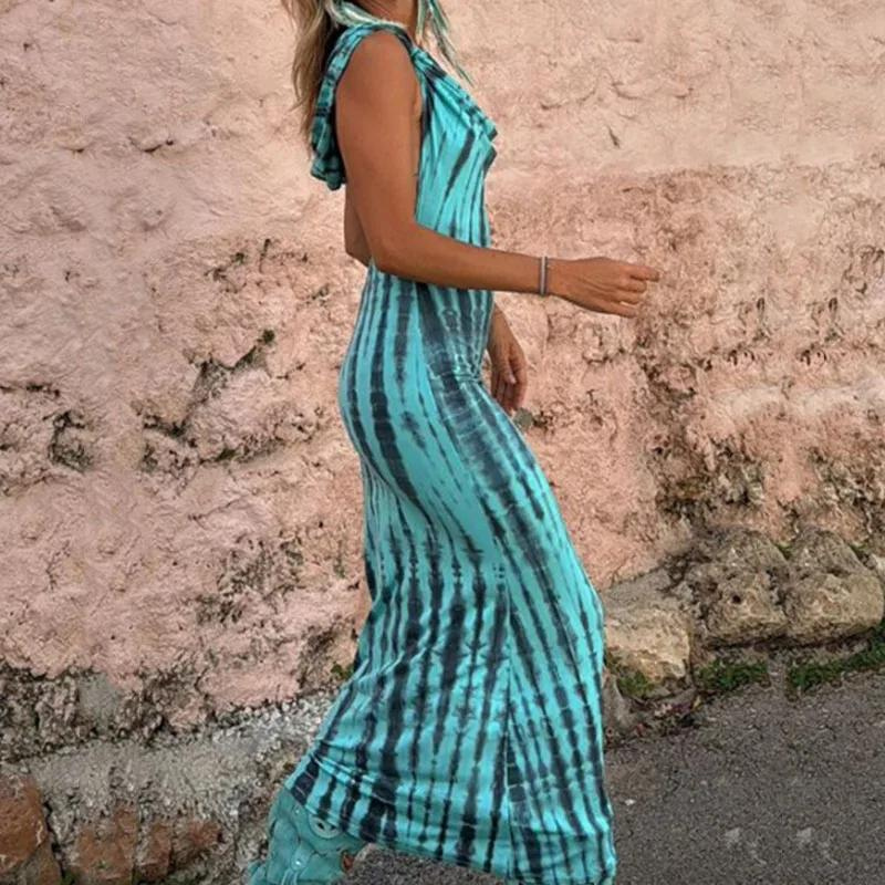 PETRA™ | HOODED MAXI DRESS