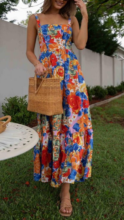 VERONICA™ | FLORAL MAXI DRESS