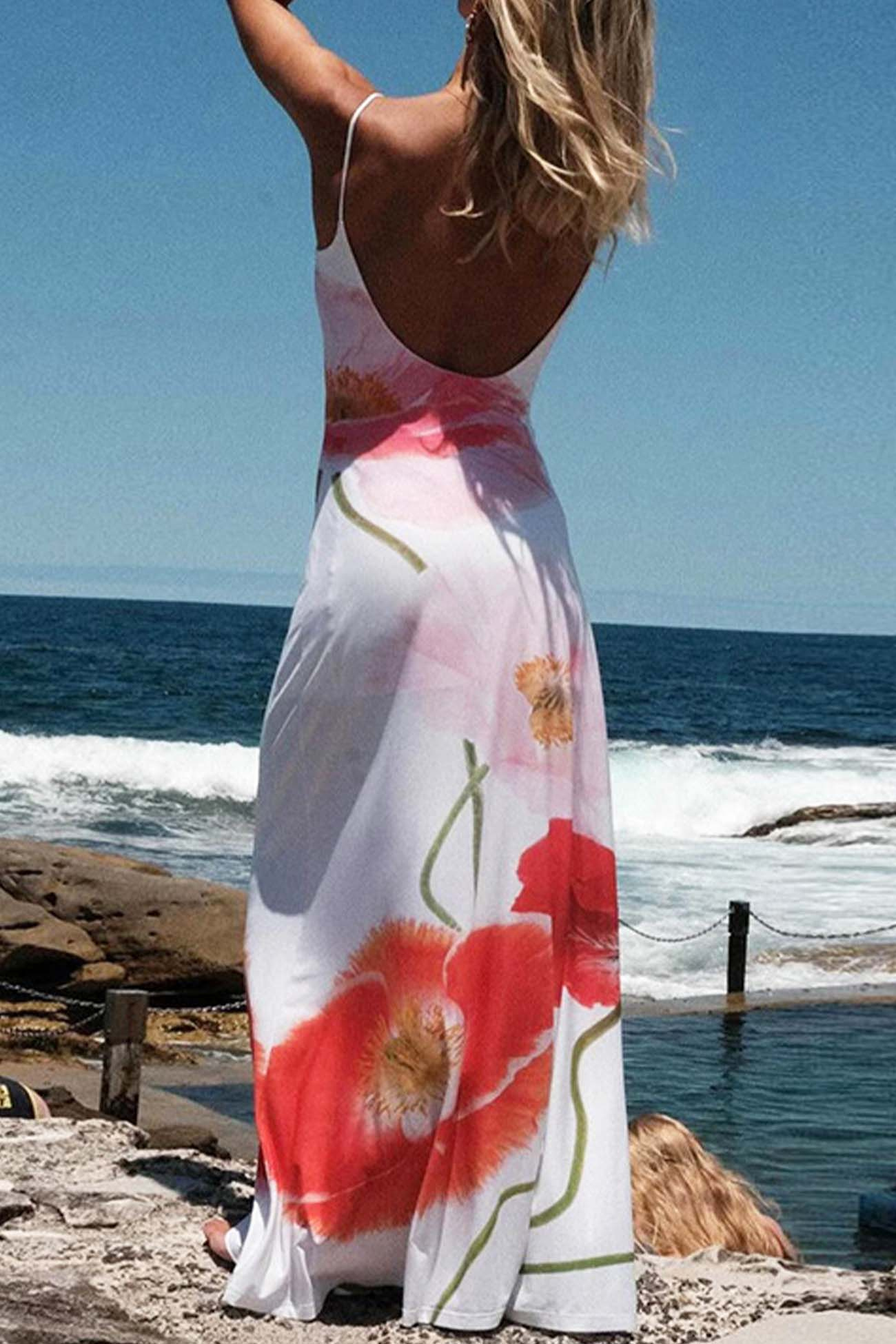 ROSSA™ | FLORAL MAXI DRESS