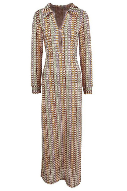 HANNAH™ | LONG SLEEVE MAXI DRESS