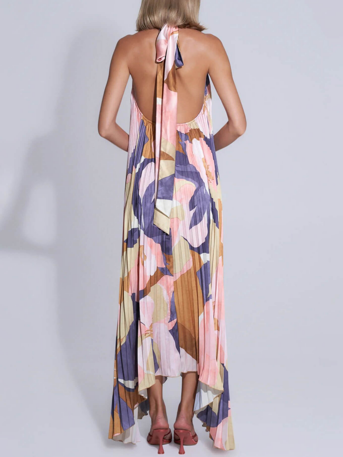 JANELLA™ | MAXI DRESS WITH NECKHOLDER