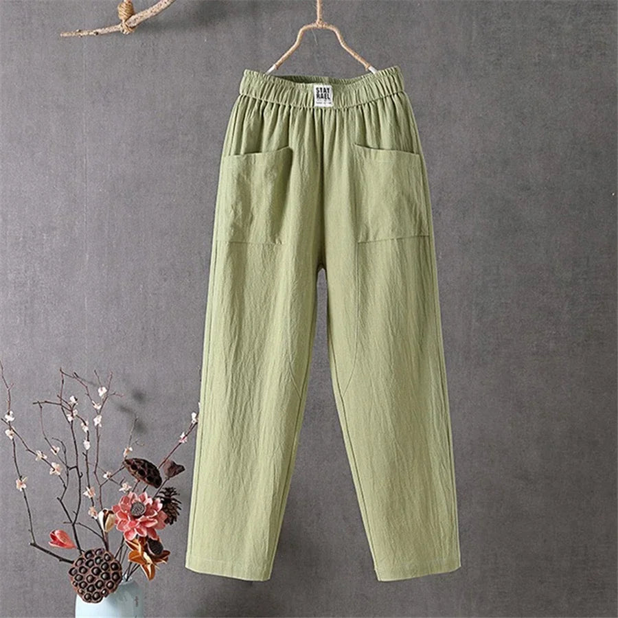 HARPER™ | LOOSE LINEN PANTS