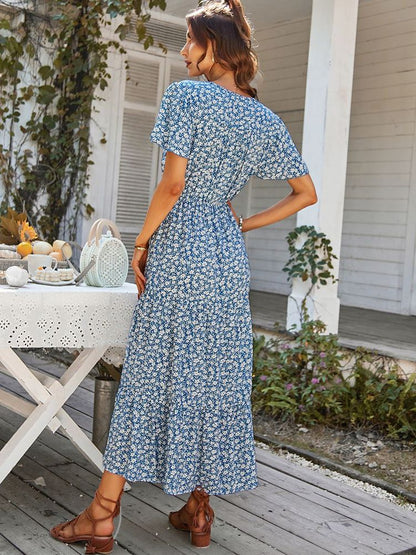 MADELINE™ | MAXI DRESS WITH FLORAL PRINT