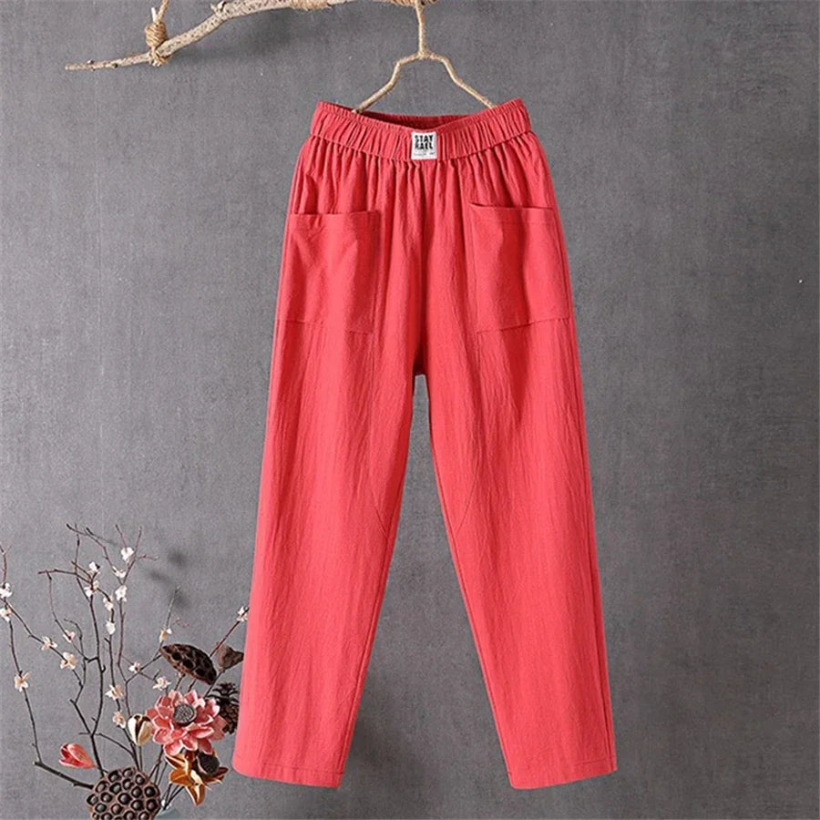 HARPER™ | LOOSE LINEN PANTS