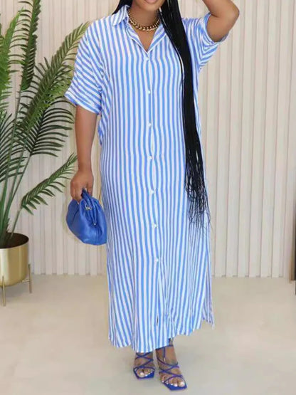 OCEANA™ | STRIPES MAXI DRESS