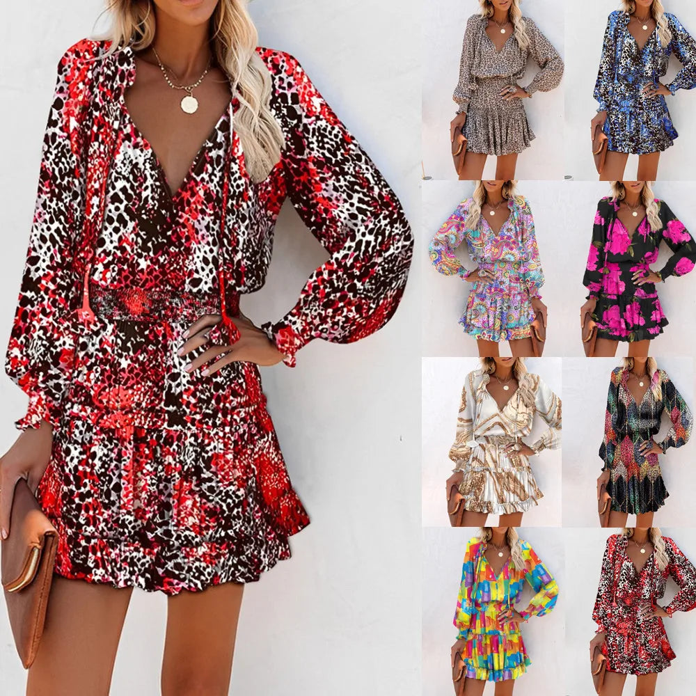 RUDIE™ | PRINTED MINI DRESS