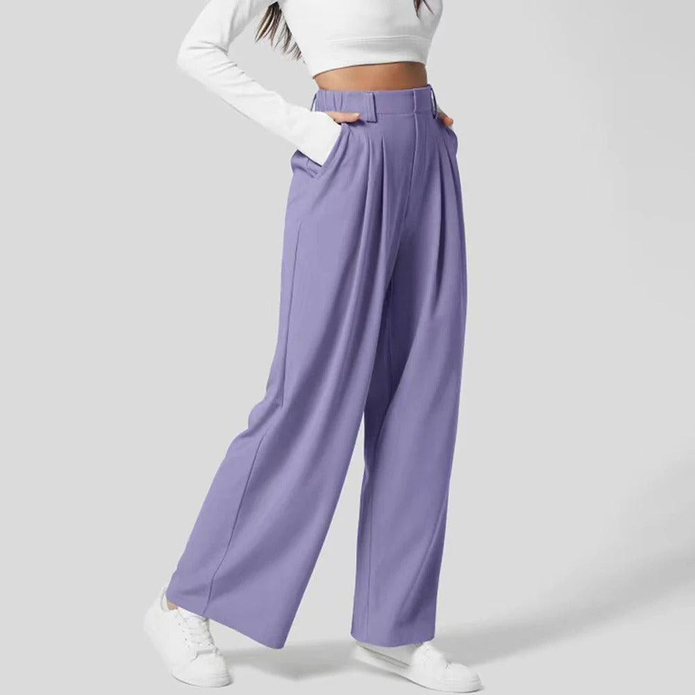 NYSSA™ | COMFORTABLE WIDE-LEG PANTS