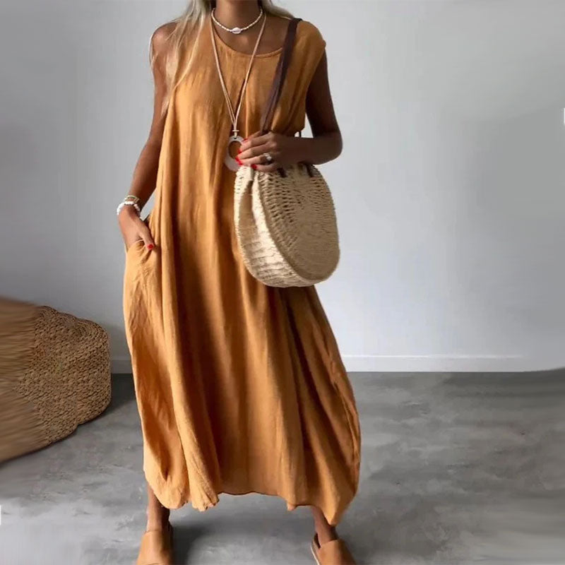 KEIRYN™ | LOOSE MIDI DRESS