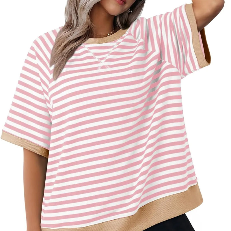 TESSA™ | OVERSIZED STRIPES TOP