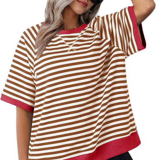 TESSA™ | OVERSIZED STRIPES TOP