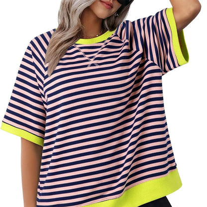 TESSA™ | OVERSIZED STRIPES TOP