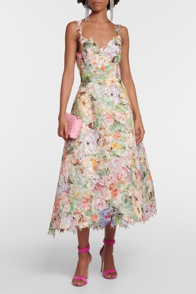 SLOANE™ | FLORAL MIDI DRESS